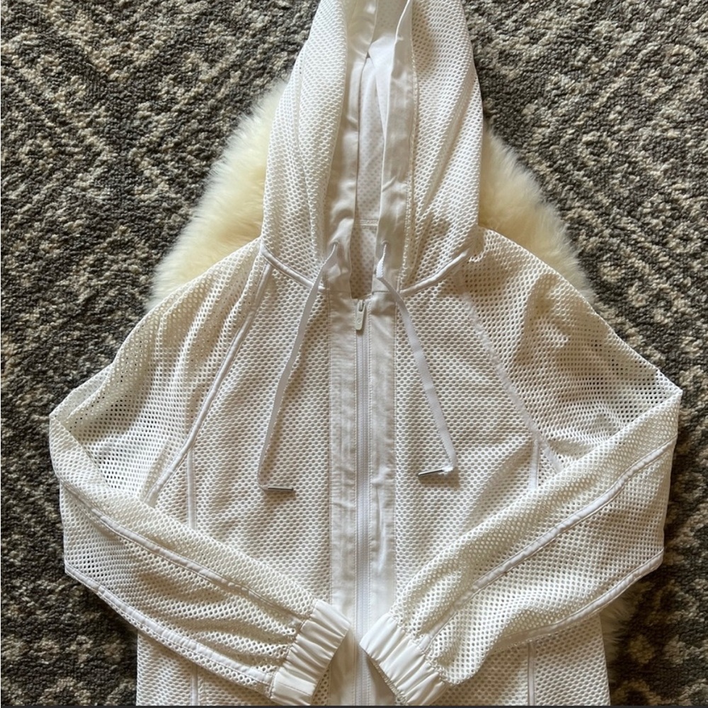 Lululemon Mesh White Jacket